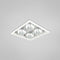 Eurofase TE-134B 4-lt Square PAR30 Multiple Recessed Trim