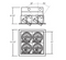 Eurofase TE-134B 4-lt Square PAR30 Multiple Recessed Trim