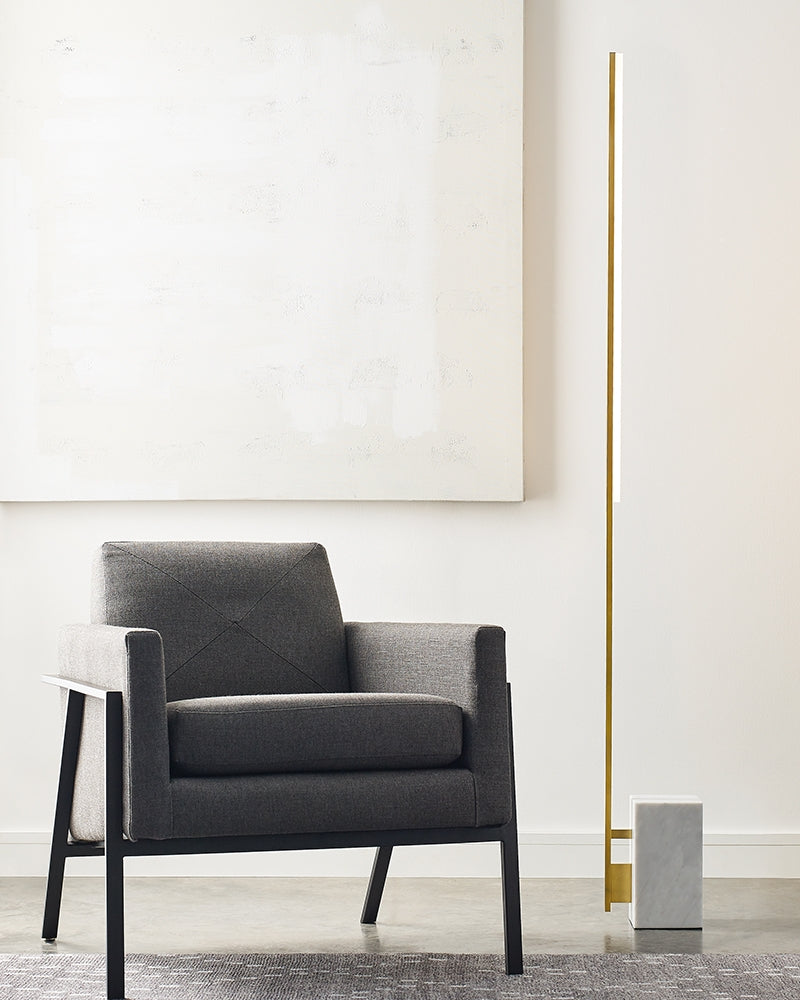 Visual Comfort 700PRTKLE70 Klee 1-lt 70" Tall LED Floor Lamp