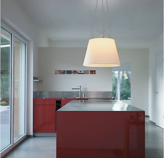 Artemide Tolomeo 17" Mega Suspension - E26 Base