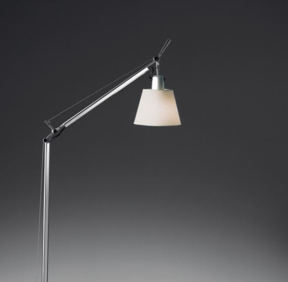 Artemide Tolomeo Reading Floor Lamp with Shade