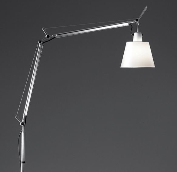 Artemide Tolomeo Shade Floor Lamp