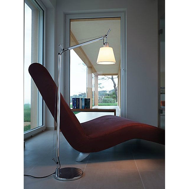 Artemide Tolomeo Reading Floor Lamp with Shade