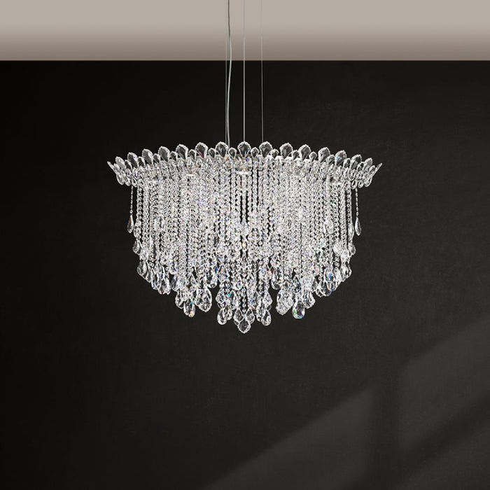 Schonbek TR4812 Trilliane Strands 8-lt 45" Pendant