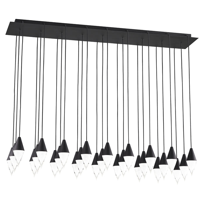 Visual Comfort 700TRSPTRT27 Turret 27-lt 45" LED Chandelier