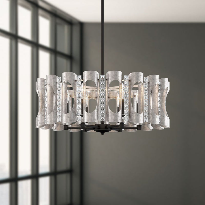 Schonbek MR1006 Twilight 6-lt 25" Chandelier