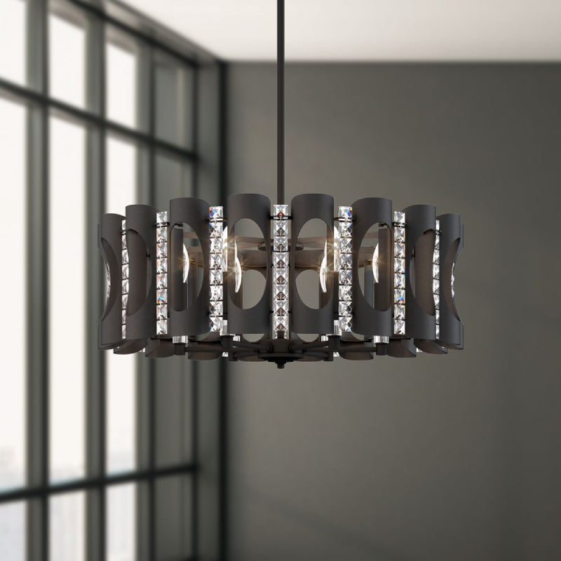 Schonbek MR1006 Twilight 6-lt 25" Chandelier