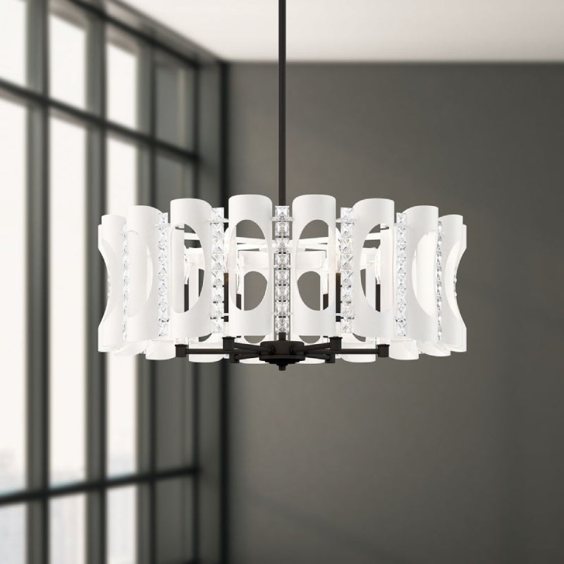 Schonbek MR1006 Twilight 6-lt 25" Chandelier