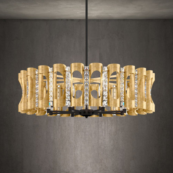 Schonbek MR1008 Twilight 8-lt 31" Chandelier