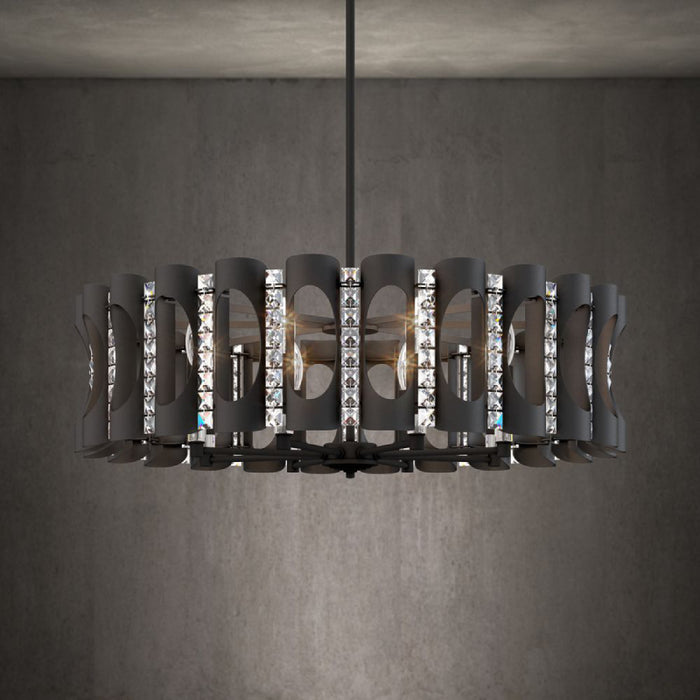 Schonbek MR1008 Twilight 8-lt 31" Chandelier