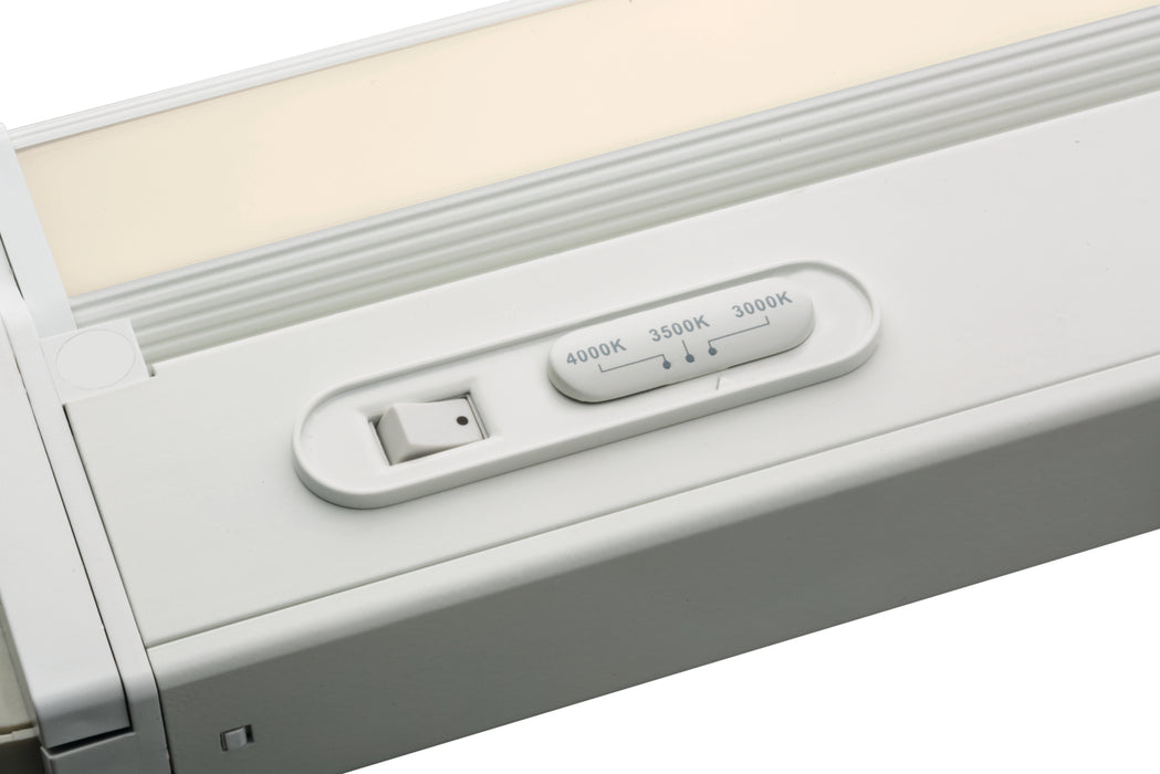 Juno UPLD 9"/14"/22"/30" LED Swivel Undercabinet with Switchable White