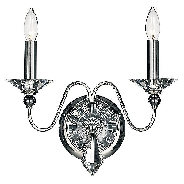 Schonbek 9672 Jasmine 2-lt 14" Wall Sconce
