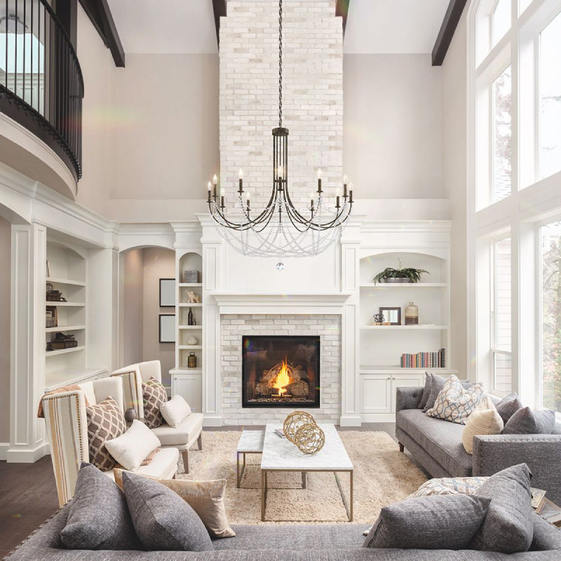 Schonbek RJ1012 Verdana 12-lt 43" Chandelier