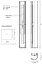 Kuzco VL61220 Longitude 20" LED Vanity