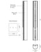 Kuzco VL61224 Longitude 24" LED Vanity