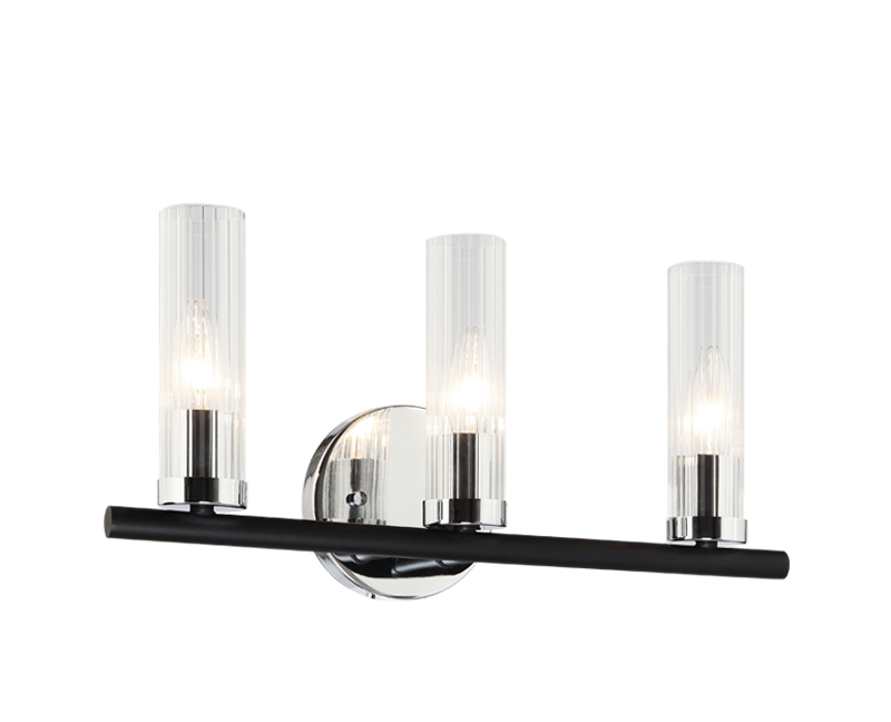Matteo W74203 Luminoso 3-lt 18" Wall Sconce