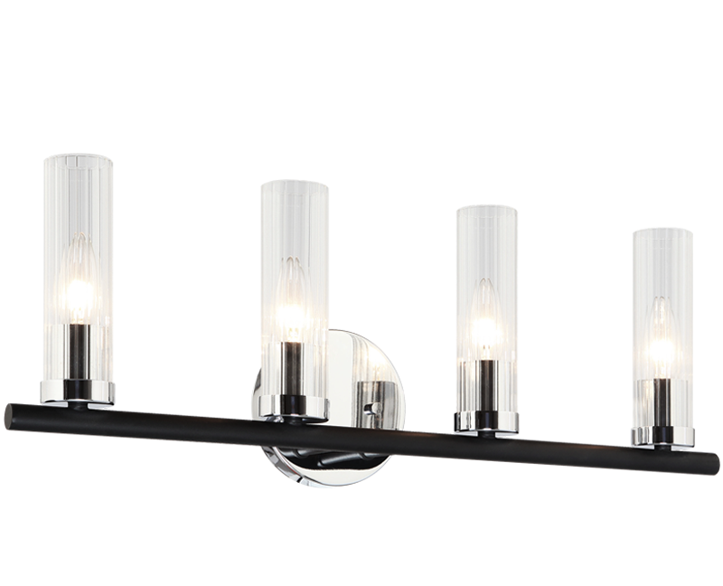Matteo W74204 Luminoso 4-lt 24" Wall Sconce