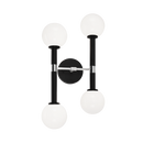 Matteo W75304 Stellar 4-lt 20" Tall Wall Sconce