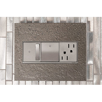 Adorne ASPD2032 20A Paddle Switch, White, with Microban®  Single-Pole/3-Way