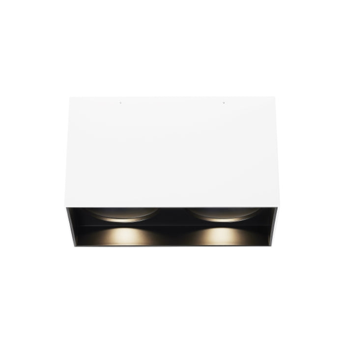 Tech 700FMEXOD6 Exo Dual 10" LED Ceiling Light, 2700K