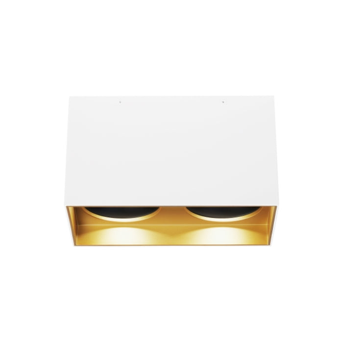 Tech 700FMEXOD6 Exo Dual 10" LED Ceiling Light, 2700K
