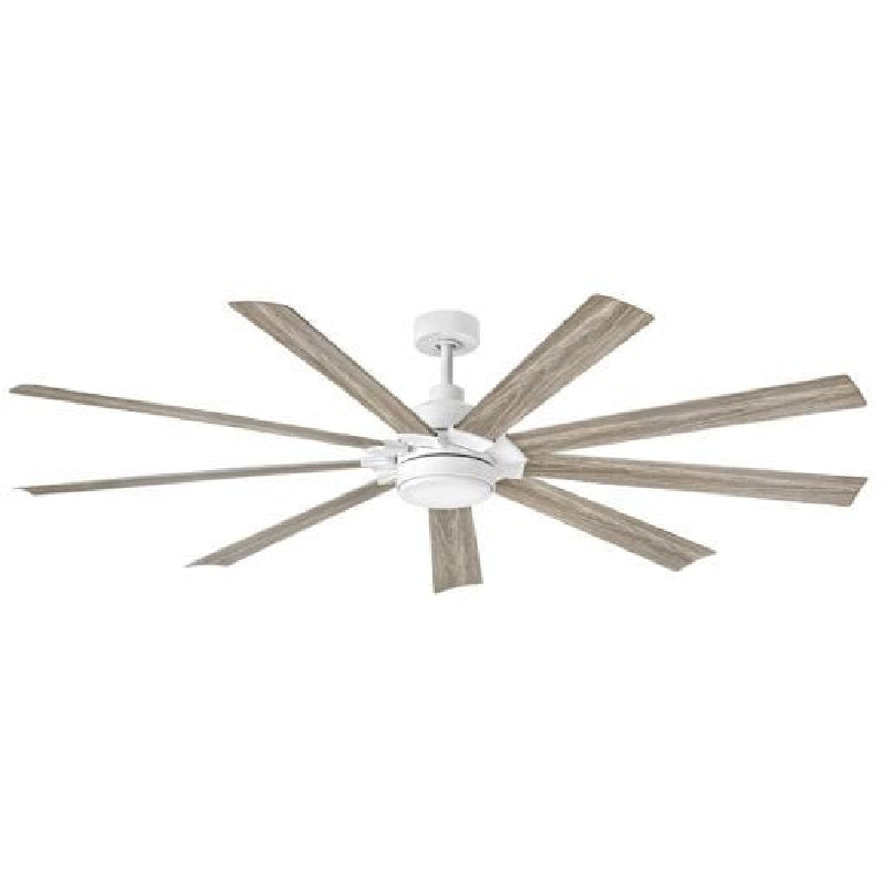 Hinkley 904280F Turbine 80" Indoor/Outdoor Ceiling Fan with LED Light Kit