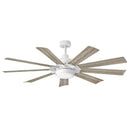 Hinkley 904260F Turbine 60" Indoor/Outdoor Ceiling Fan with LED Light Kit