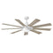 Hinkley 904260F Turbine 60" Indoor/Outdoor Ceiling Fan with LED Light Kit