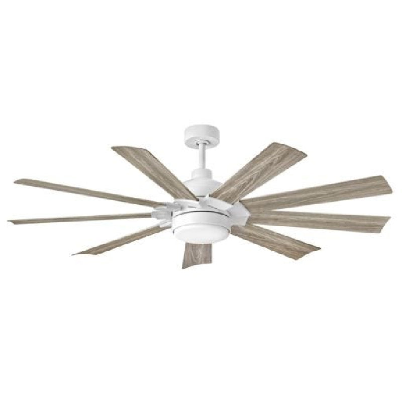 Hinkley 904260F Turbine 60" Indoor/Outdoor Ceiling Fan with LED Light Kit