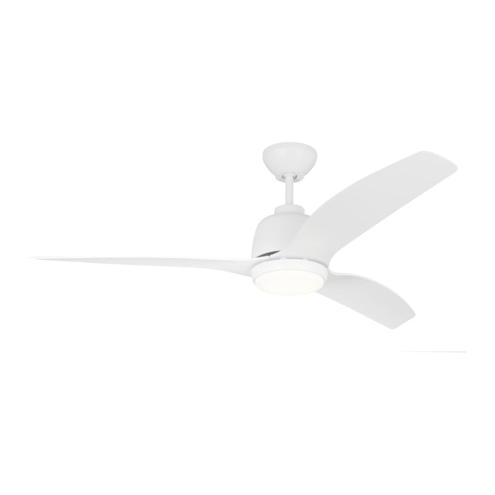 Visual Comfort Avila Coastal 54" Outdoor Ceiling Fan with LED Light Kit