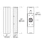 Tech 700OWWND Windfall 24" Tall LED Outdoor Wall Sconce