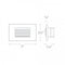 WAC 4051 12V LED Outdoor Step and Wall Light
