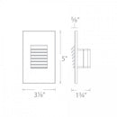 WAC 4061 12V LED Outdoor Step and Wall Light