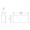 Modern Forms WS-11311 Vermeil 2-lt 10" LED Wall Sconces