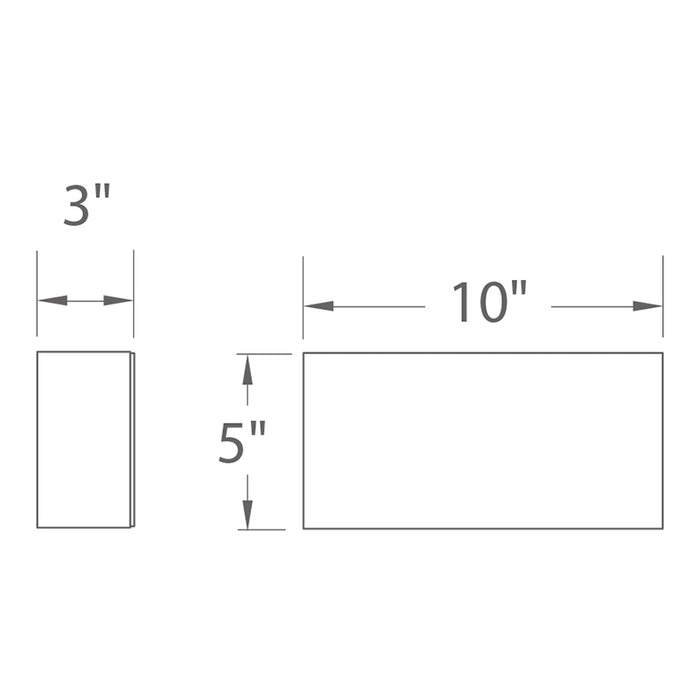 Modern Forms WS-11311 Vermeil 2-lt 10" LED Wall Sconces