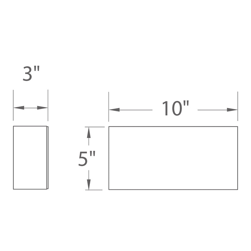 Modern Forms WS-11311 Vermeil 2-lt 10" LED Wall Sconces