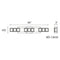 Modern Forms WS-13630 Sofia 3-lt 30" LED Bath Light