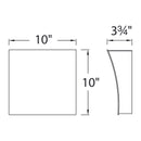 Modern Forms WS-27610 Slide LED Wall Sconce, 3000K