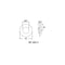 Modern Forms WS-30612 Blaze 1-lt 12" LED Wall Sconce