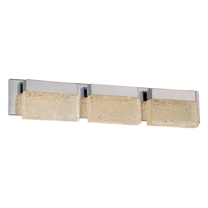 Modern Forms WS-6528 Glacier 3-lt 28" LED Vanity Light