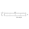 Modern Forms WS-6838 Bahn 1-lt 38" LED Vanity Light