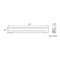 Modern Forms WS-70538 Margin 1-lt 38" LED Vanity Light