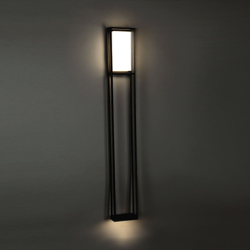 Modern Forms WS-W73660 Framed 2-lt 60" Tall LED Outdoor Wall Sconce