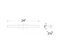 dweLED WS-77624 Brink 24" LED Bathroom Sconce