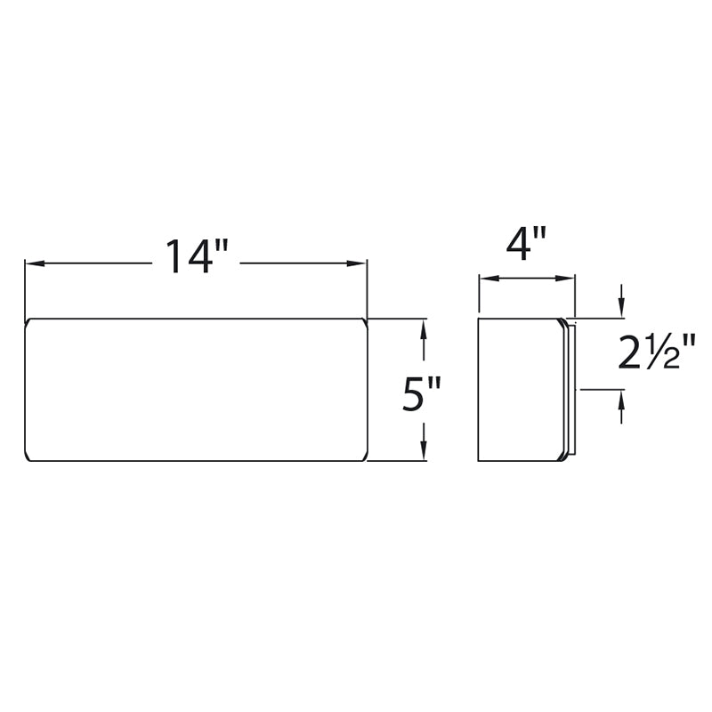 Modern Forms WS-97614 Asgard 1-lt LED Wall Sconce