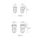dweLED WS-W24509 Steampunk 10" Tall LED Outdoor Wall Sconce