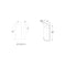 Modern Forms WS-W2416 Rain 2-lt 16" Tall LED Outdoor Wall Light