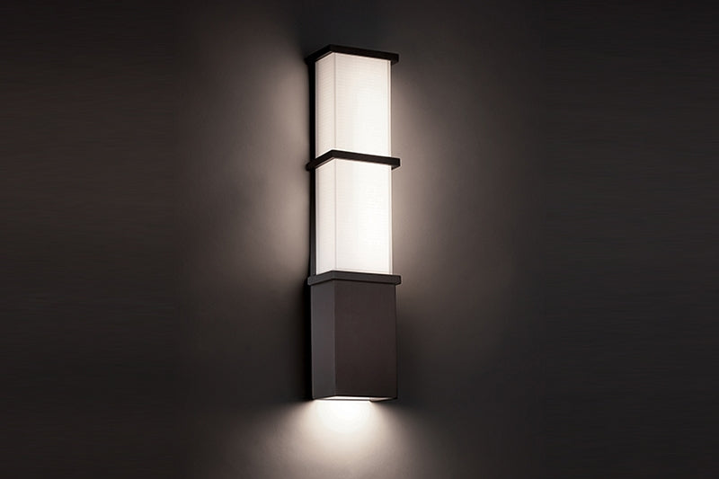 Modern Forms WS-W5222 Elevation 1-lt 22" Tall  LED Outdoor Wall Light