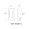 Modern Forms WS-W5516 Twilight 2-lt 16" Tall LED Outdoor Wall Light