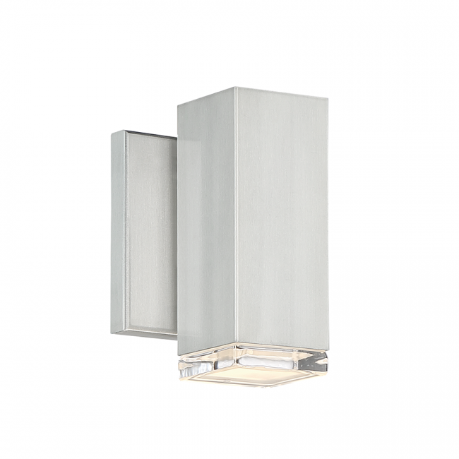 dweLED WS-W61806 Block 6" Tall LED Outdoor Wall Sconce